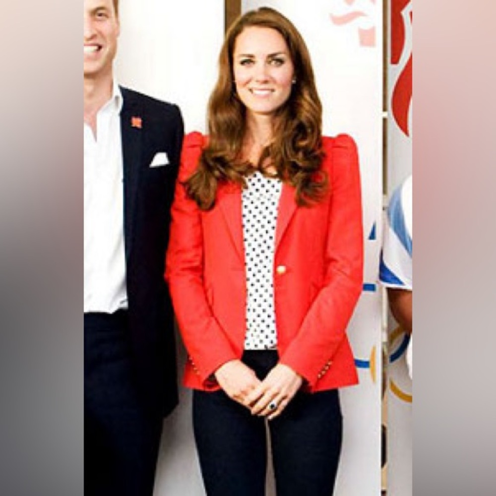 Zara Puff Sleeve Blazer ASO Kate Middleton
